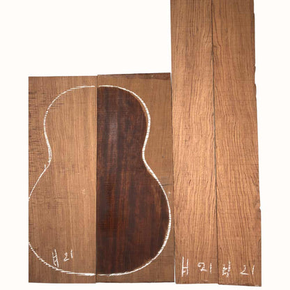 Bubinga Rosewood Ukulele/Parlor Guitar Back &amp; Side Sets - Exotic Wood Zone - Buy online Across USA 