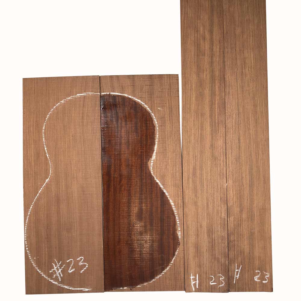 Bubinga Rosewood Tenor Ukulele Guitar Back &amp; Side Sets - Exotic Wood Zone - Buy online Across USA 
