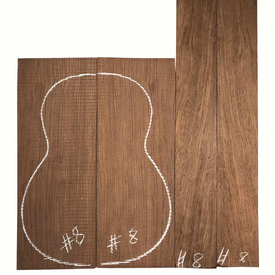 Bubinga Rosewood Classical/OM Guitar Back & Side Sets - Exotic Wood Zone - Buy online Across USA 