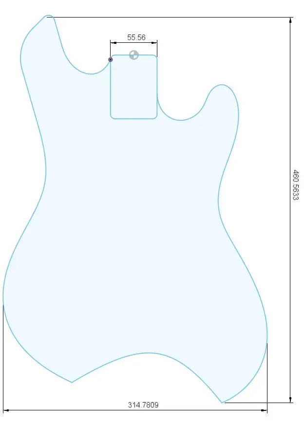 PreCut Guitar Bodies Exotic Wood Zone