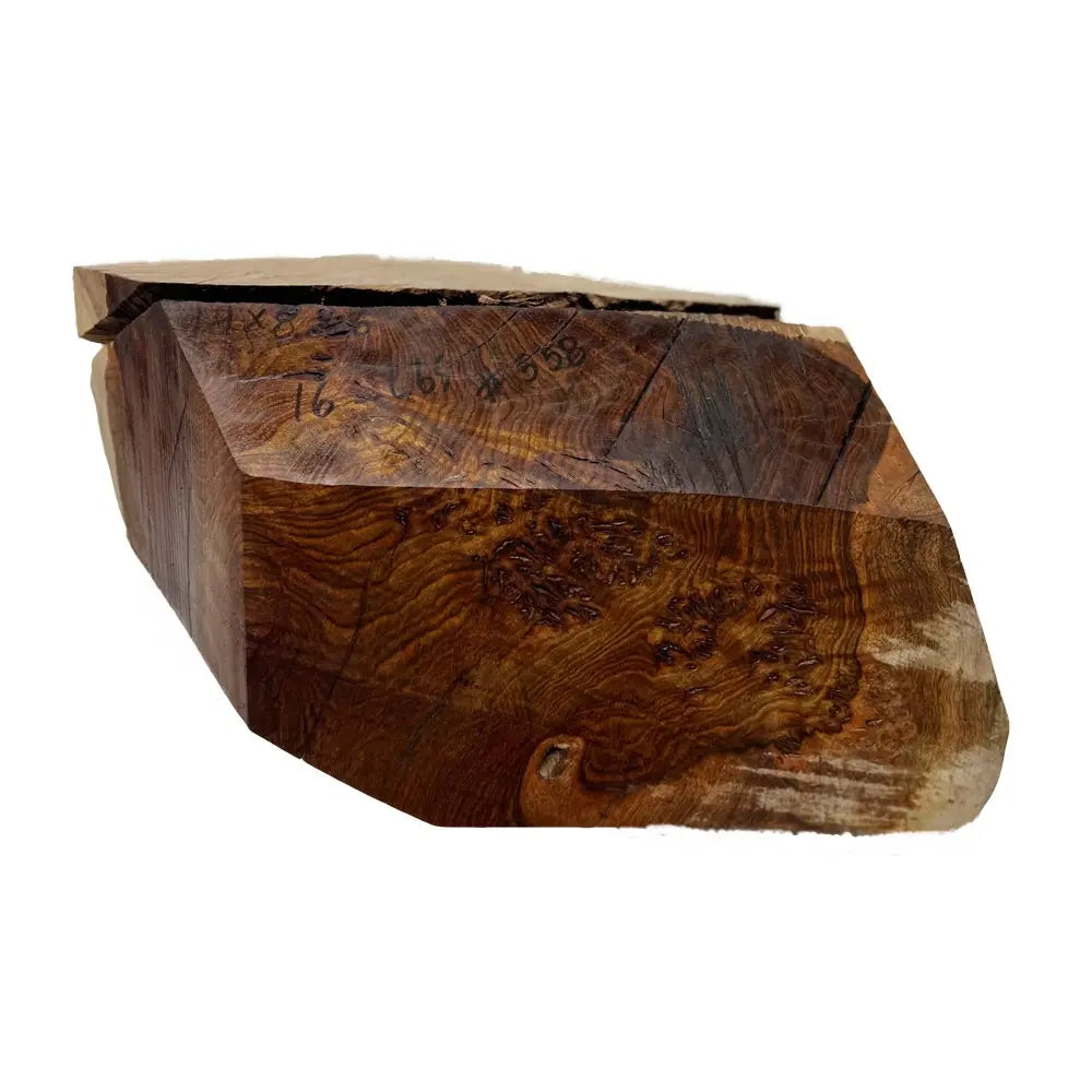 Chechen Burl Cap 14"x8"x6"	16lbs |  #558 - Exotic Wood Zone - Buy online Across USA 