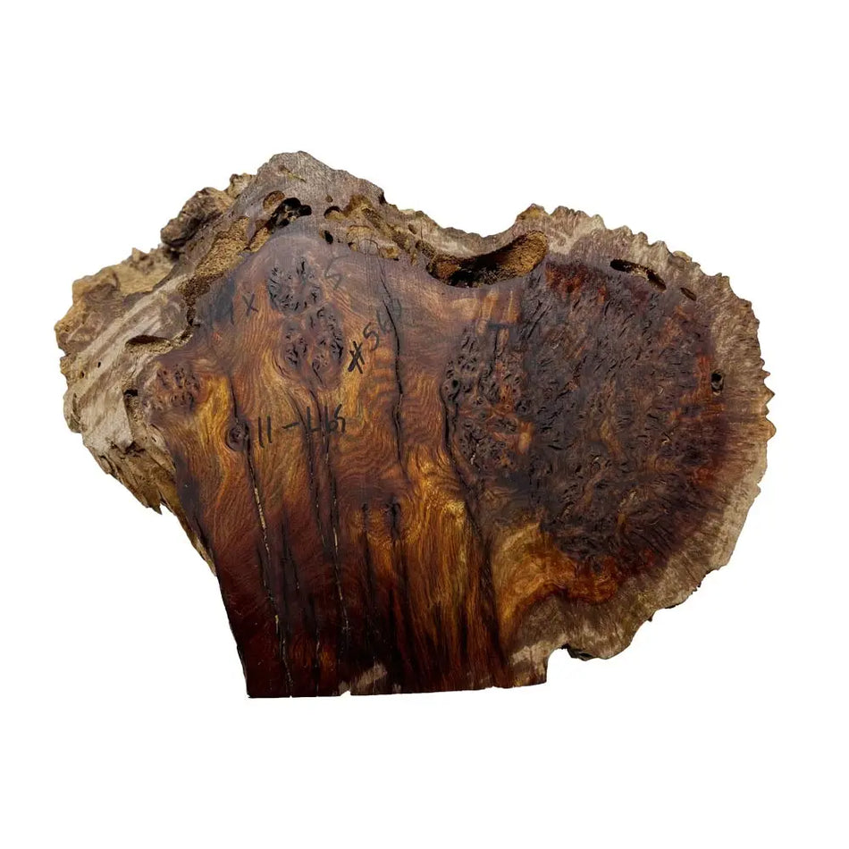 Chechen Burl Cap 14"x10"x5"	11 lbs |  #560 - Exotic Wood Zone - Buy online Across USA 