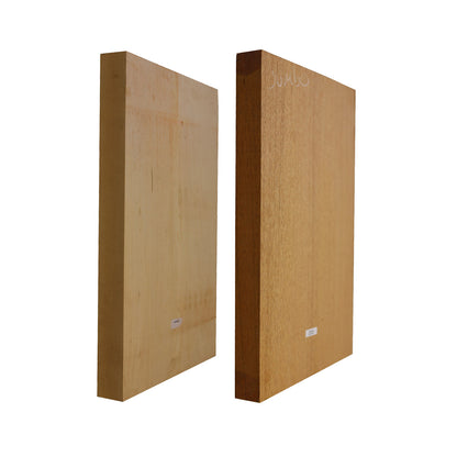 Combo Pack Of Honduran Mahogany and Basswood Electric/Bass Guitar Body Blanks 21&quot; x 14&quot; x 2&quot; (3 Pieces Bodies) - Exotic Wood Zone - Buy online Across USA 