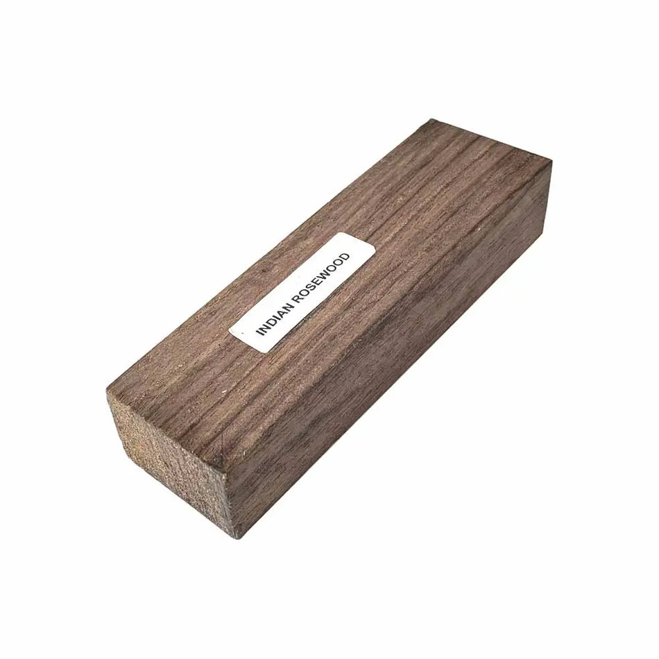 East Indian Rosewood Wood Knife Blanks/Knife Scales 5"x1-1/2"x1" - Exotic Wood Zone - Buy online Across USA 