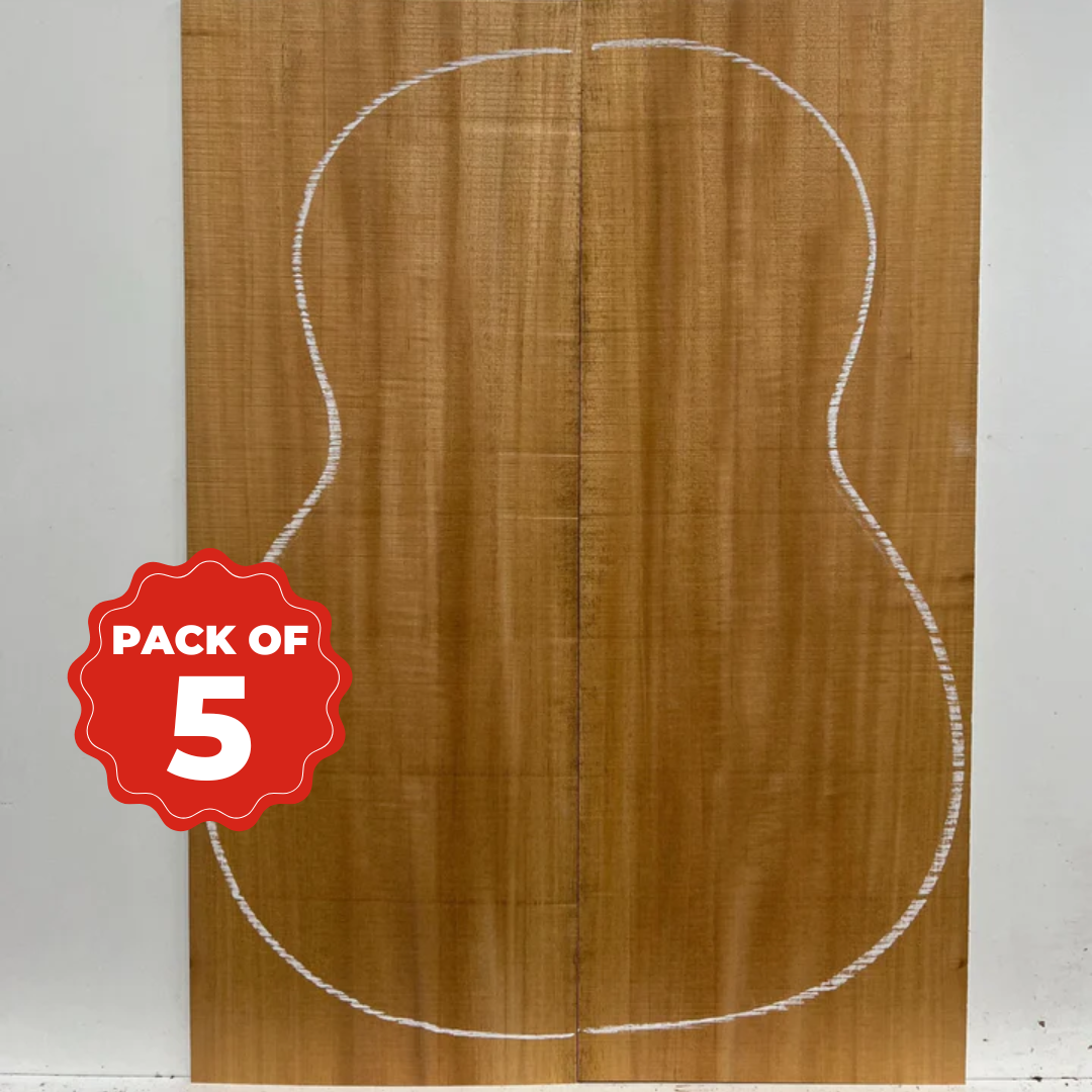 Lot of 5 , Genuine Mahogany Guitar Classical Back Sets - Exotic Wood Zone - Buy online Across USA 