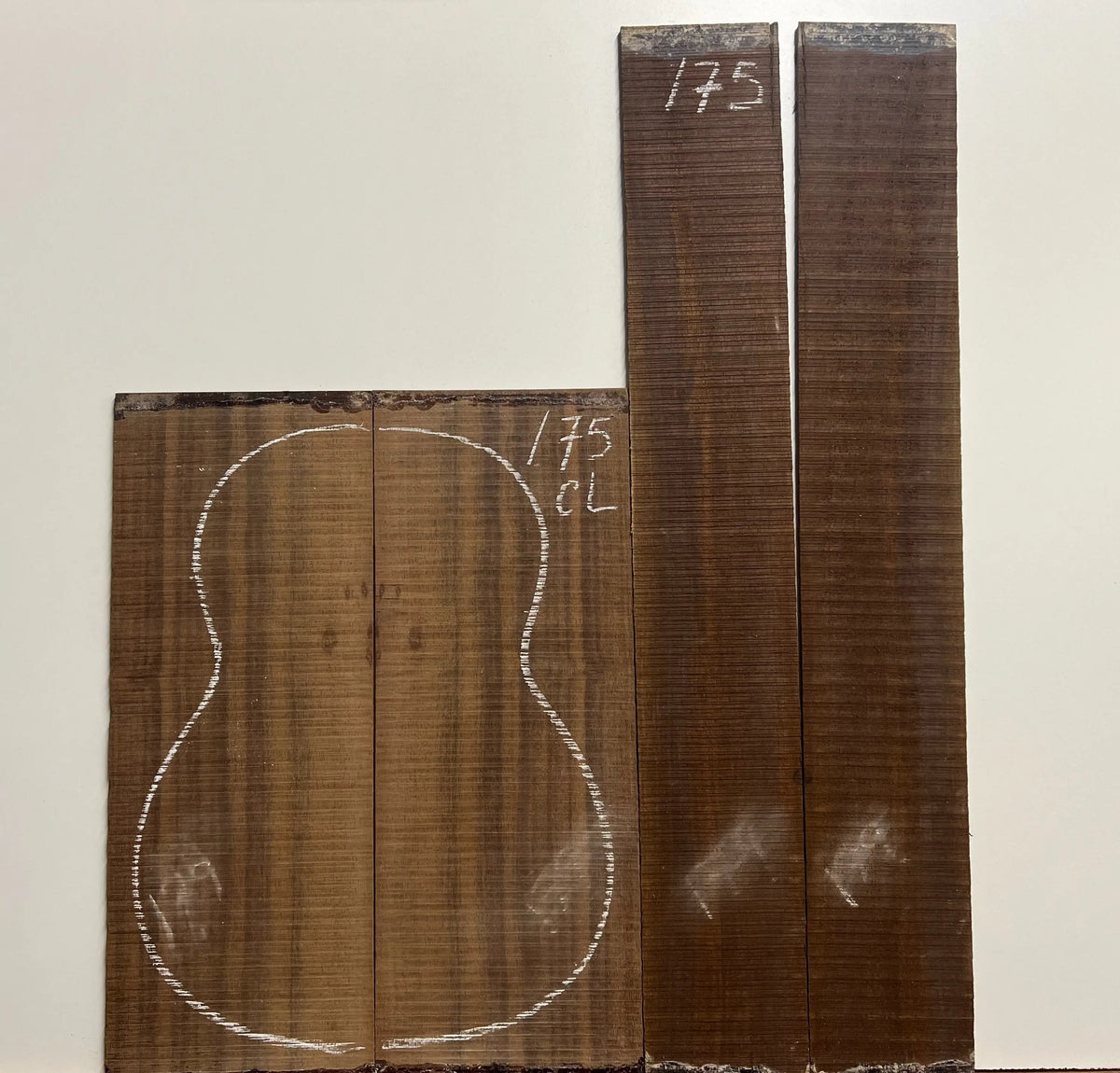 Indian Laurel Classical Guitar Back and Side Set #175 - Exotic Wood Zone - Buy online Across USA 