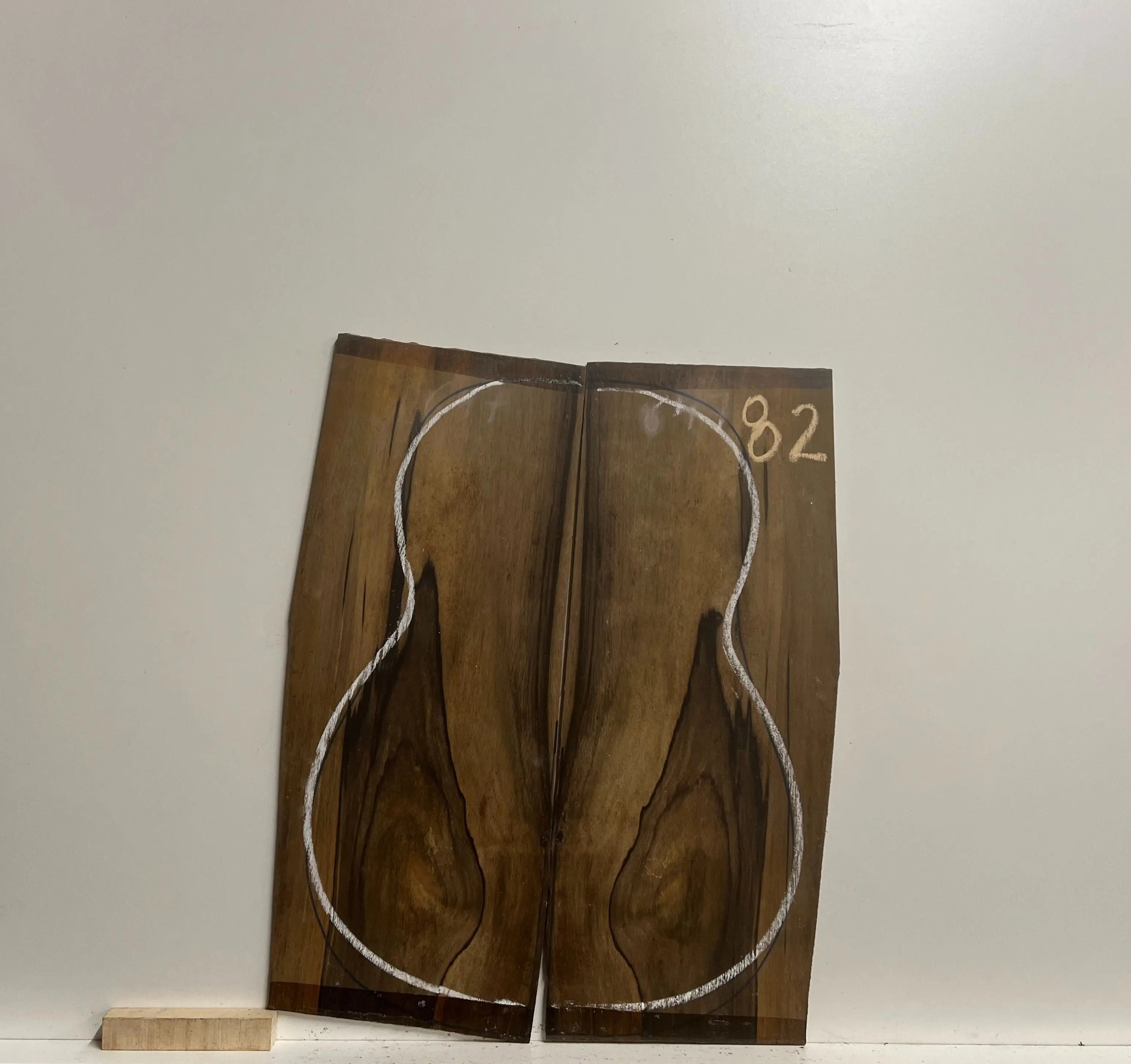 Rare Exotic Palemoon Ebony Classical Guitar Back and Side Set #82 - Exotic Wood Zone - Buy online Across USA 