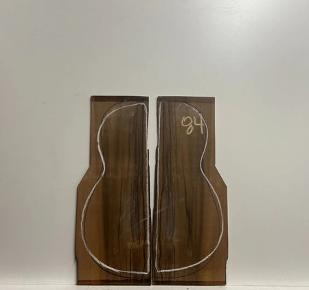 Rare Exotic Palemoon Ebony Classical Guitar Back and Side Set #84 - Exotic Wood Zone - Buy online Across USA 