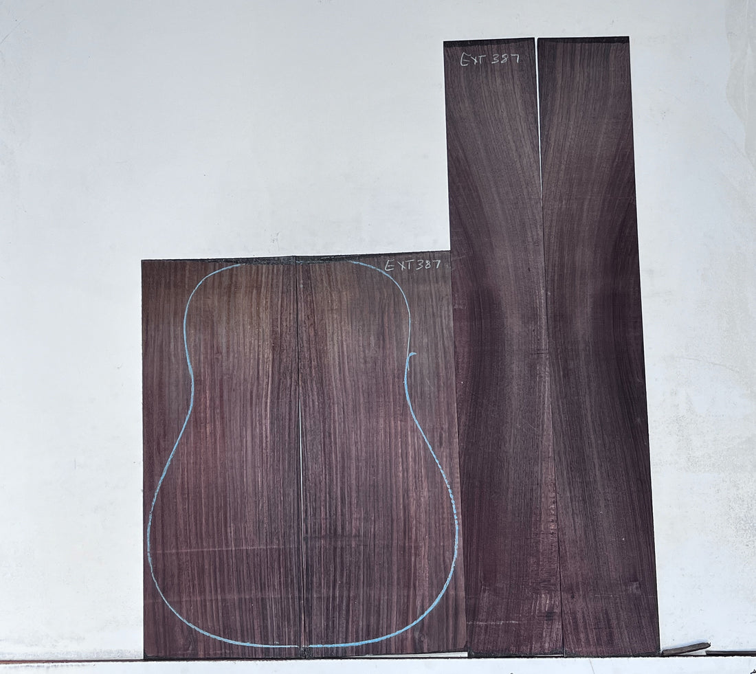 East Indian Rosewood Classical AAA Grade Guitar Back &amp; Side Set 