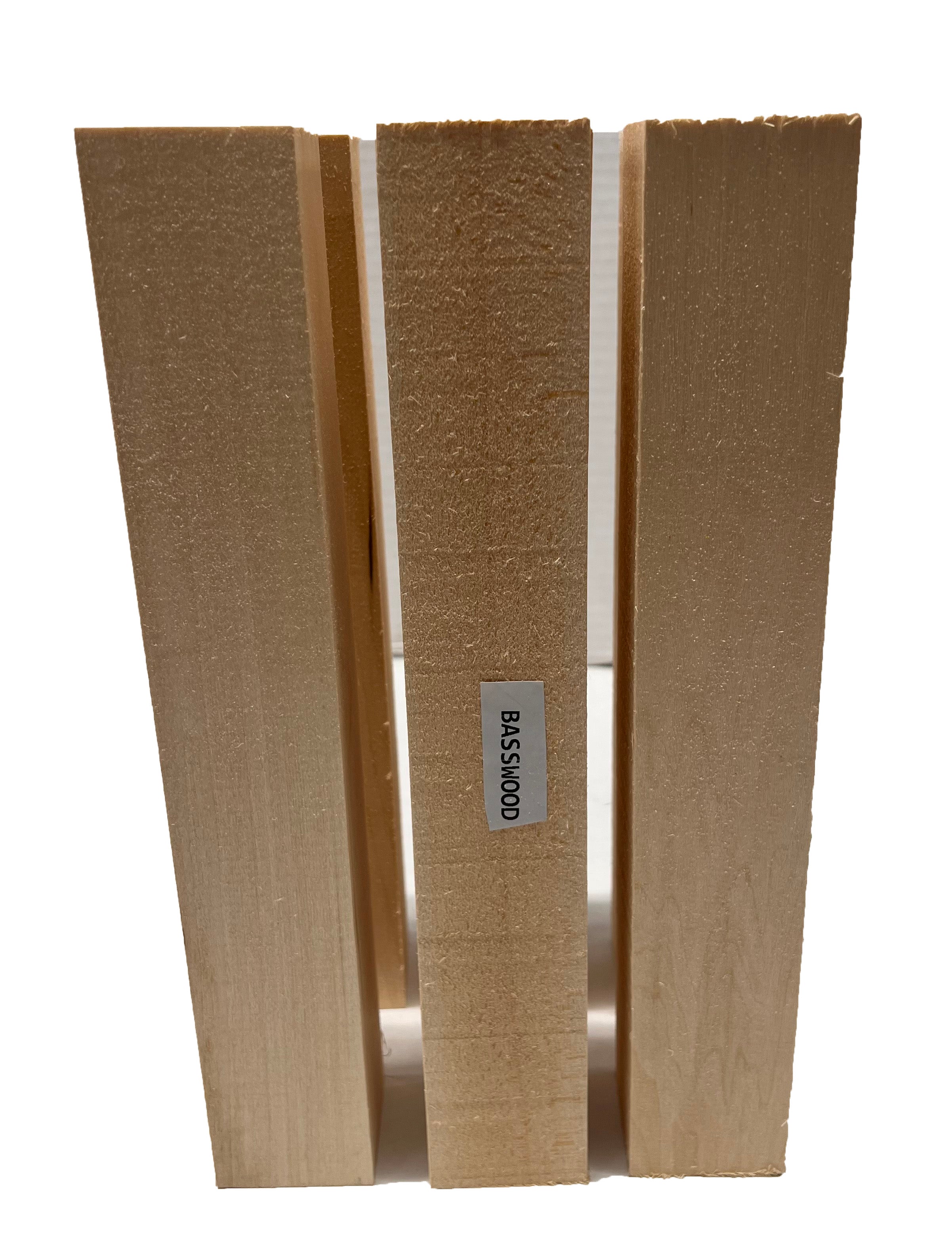 Paquete combinado de madera de tilo, torneado de madera adecuada, variedad  de tamaños y paquetes combinados para elegir (1, 2-1/2 x 2-1/2 x 6)