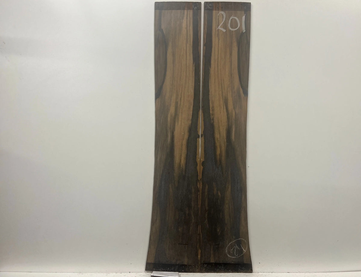 Rare Exotic Palemoon Ebony Dreadnought Guitar Side Set #201 - Exotic Wood Zone - Buy online Across USA 