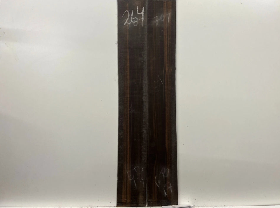 Rare Exotic Palemoon Ebony Classical Guitar Side Set #264 - Exotic Wood Zone - Buy online Across USA 