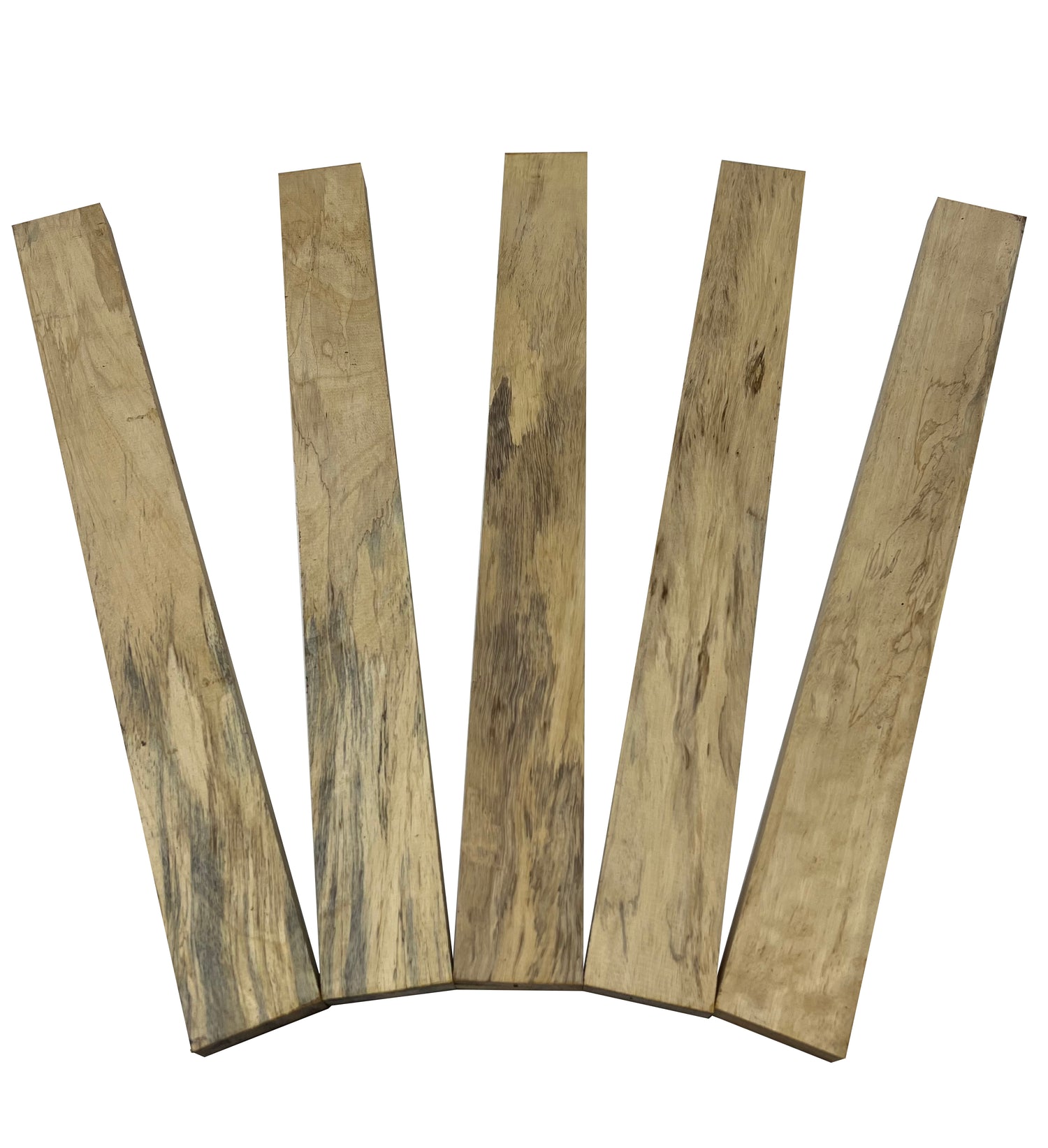 Pack of 5 , 3/4&quot; Lumber Boards | Spalted Tamarind Cutting Board Blocks - Exotic Wood Zone - Buy online Across USA 