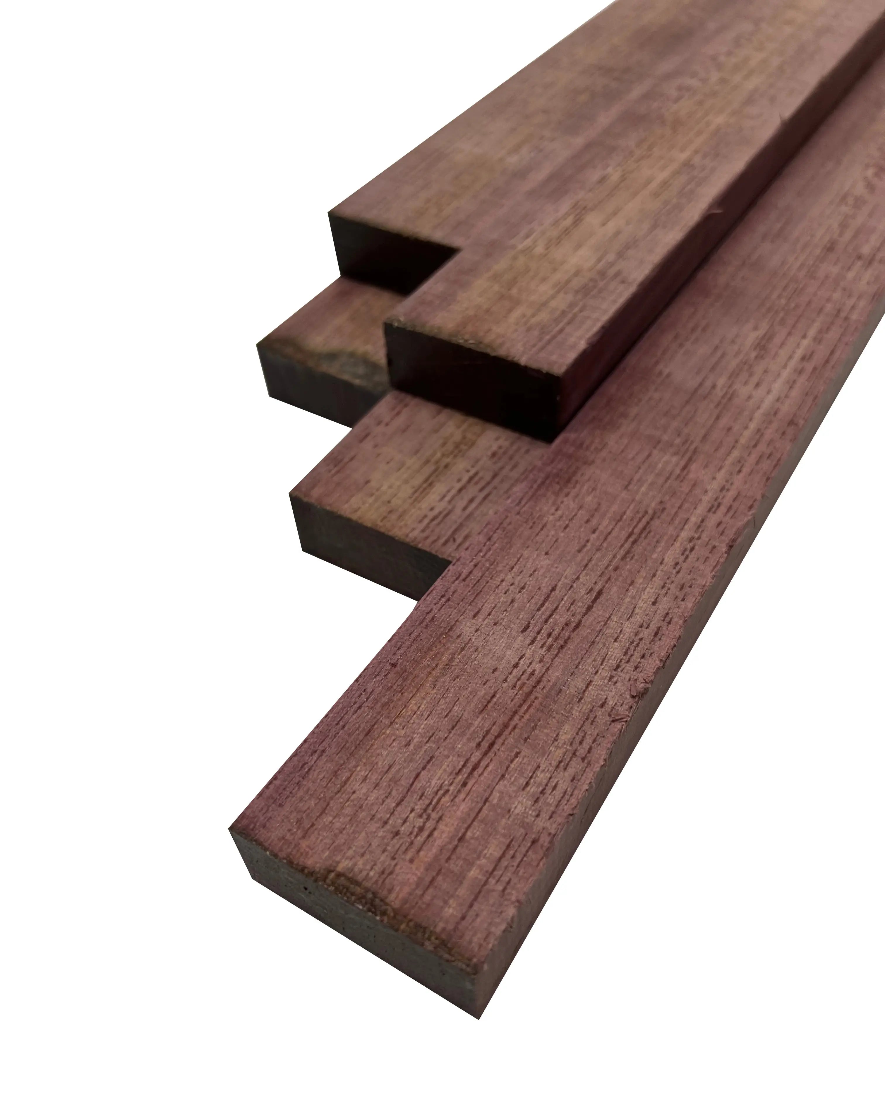 Pack of 5 , 3/4" Lumber Boards | Purpleheart Cutting Board Blocks- Exotic Wood Zone - Buy online Across USA 