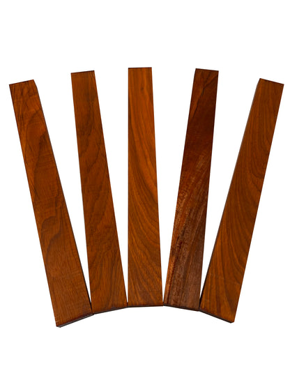 Pack of 5 , 3/4&quot; Lumber Boards | Padauk Cutting Board Blocks - Exotic Wood Zone - Buy online Across USA 