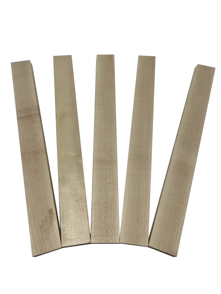 Combo Pack 5, Hard Maple Lumber board - 3/4” x 2” x 24” - Exotic Wood Zone - Buy online Across USA 