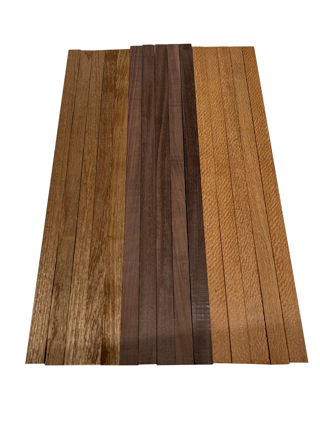 Combo of 15 , 3/4&quot; Lumber Boards | Cutting Board Blocks| (Sapele, Katalox , Leopardwood ) - Exotic Wood Zone - Buy online Across USA 