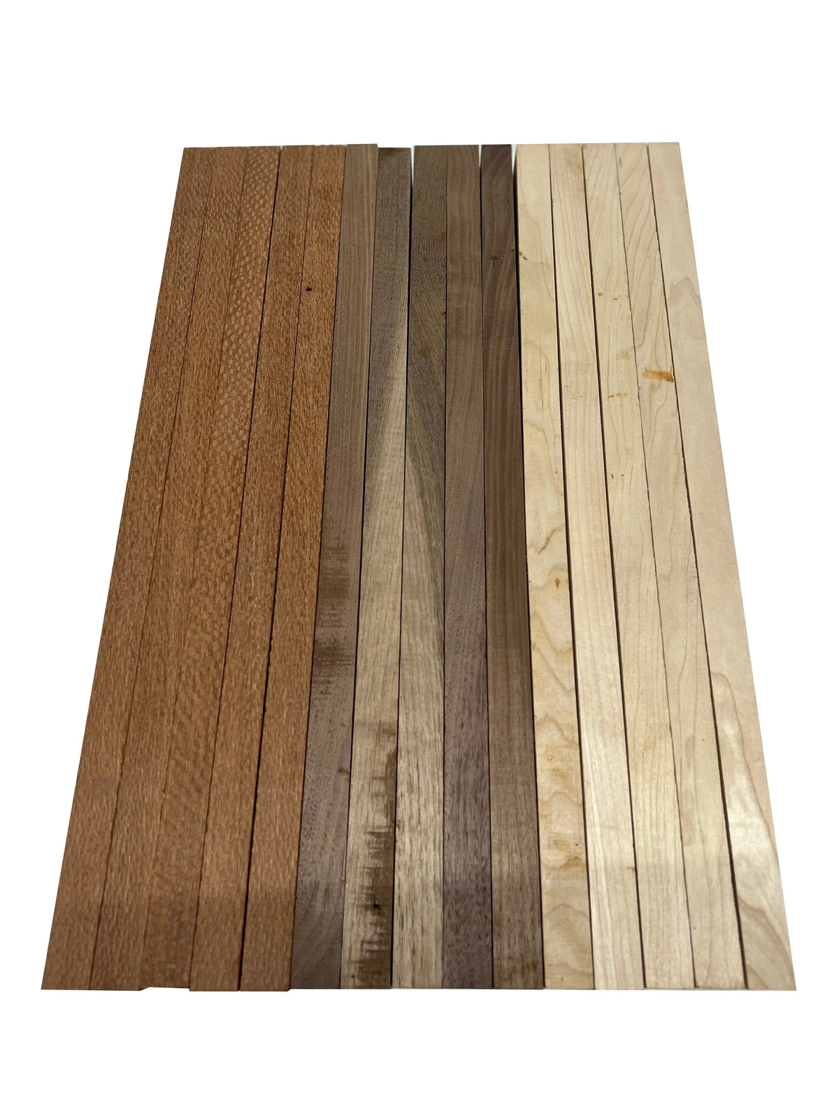 Combo of 15 , 3/4" Lumber Boards | Cutting Board Blocks| ( Leopardwood ,Hard Maple ,Walnut ) - Exotic Wood Zone - Buy online Across USA 