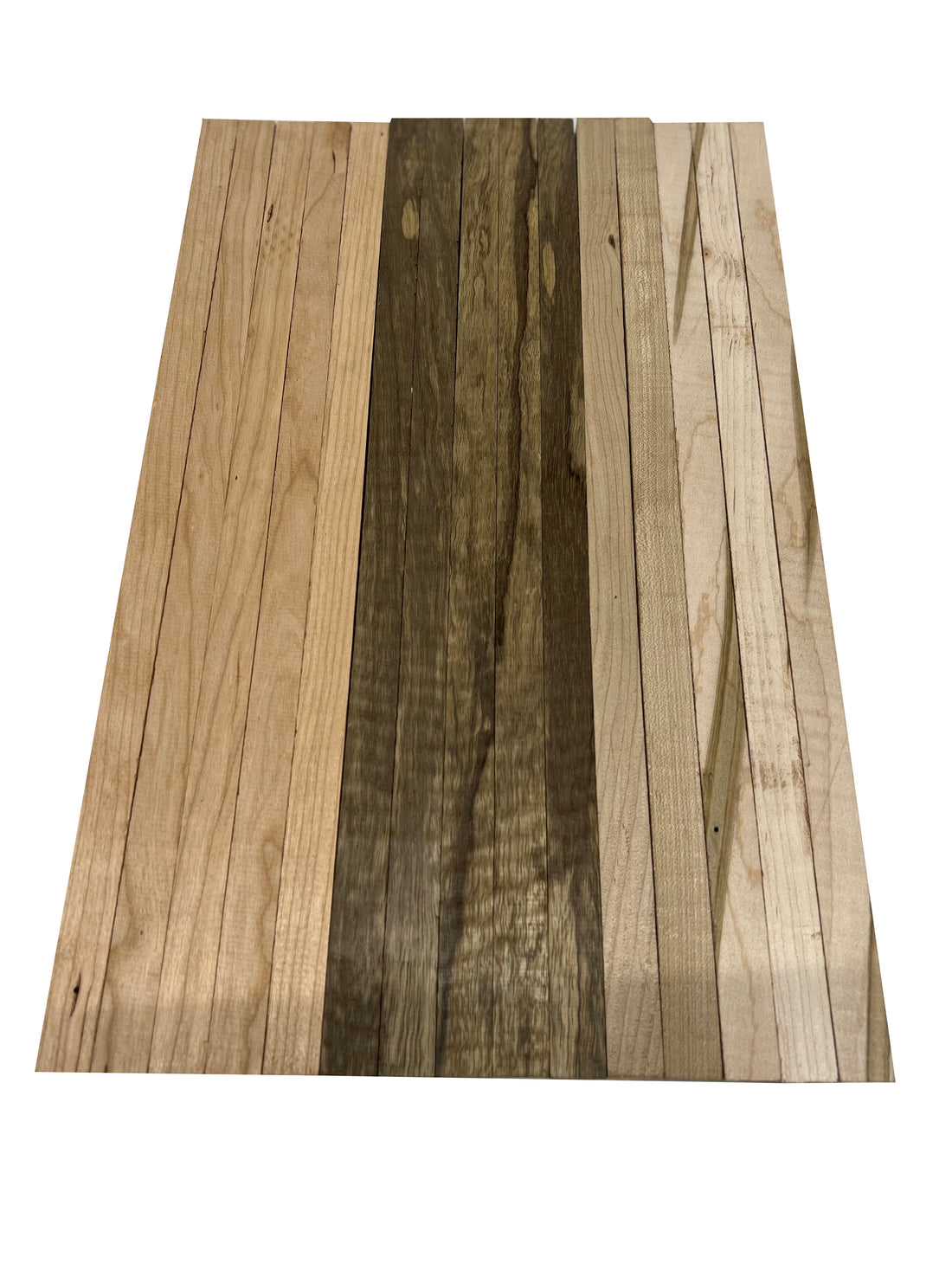 Combo of 15 , 3/4&quot; Lumber Boards | Cutting Board Blocks| ( Cherry, Ambrosia ,Black Limba ) - Exotic Wood Zone - Buy online Across USA 