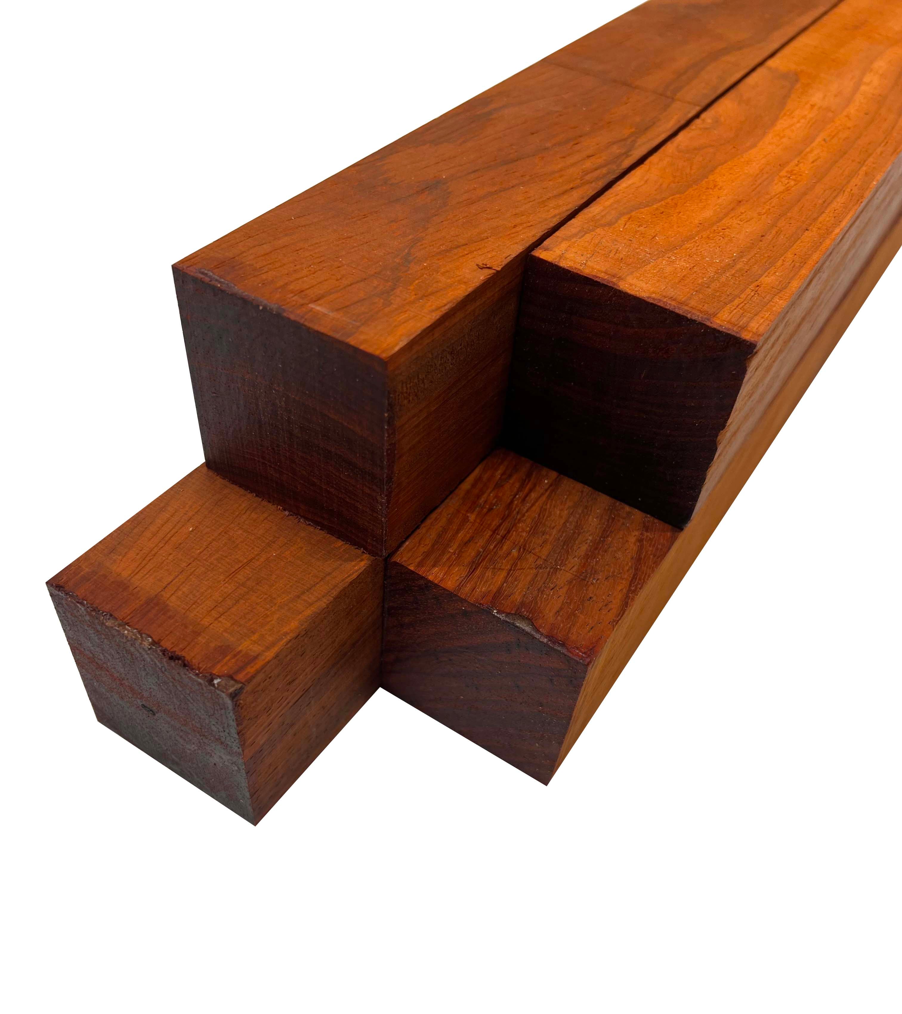 Pack Of 5 , Padauk Turning Blanks - Exotic Wood Zone - Buy online Across USA 