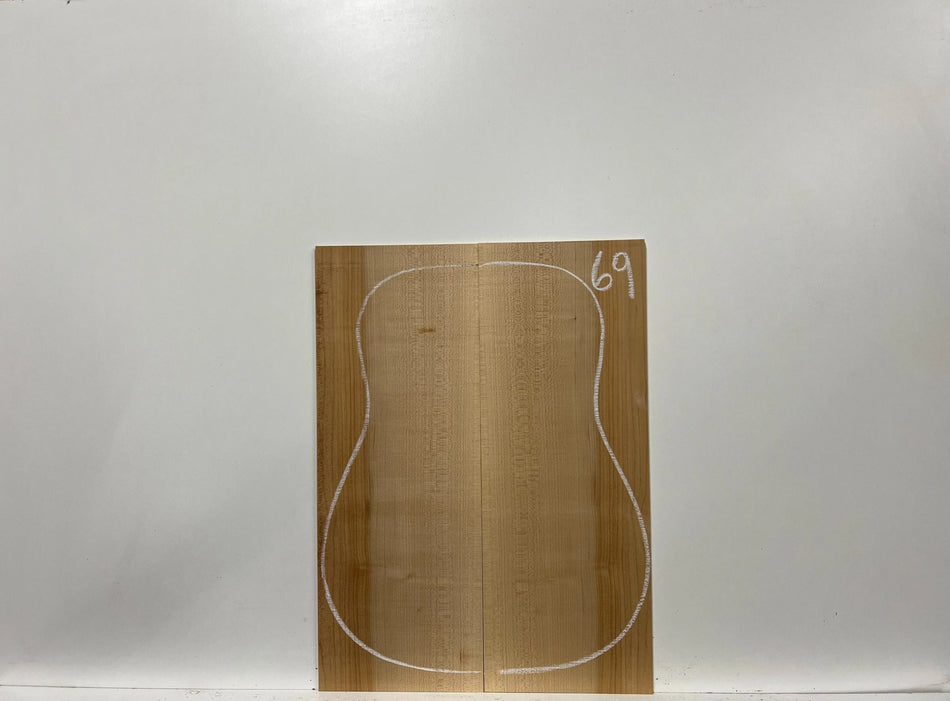 Hard Maple Dreadnought Guitar Back And Side Sets #69 - Exotic Wood Zone - Buy online Across USA 