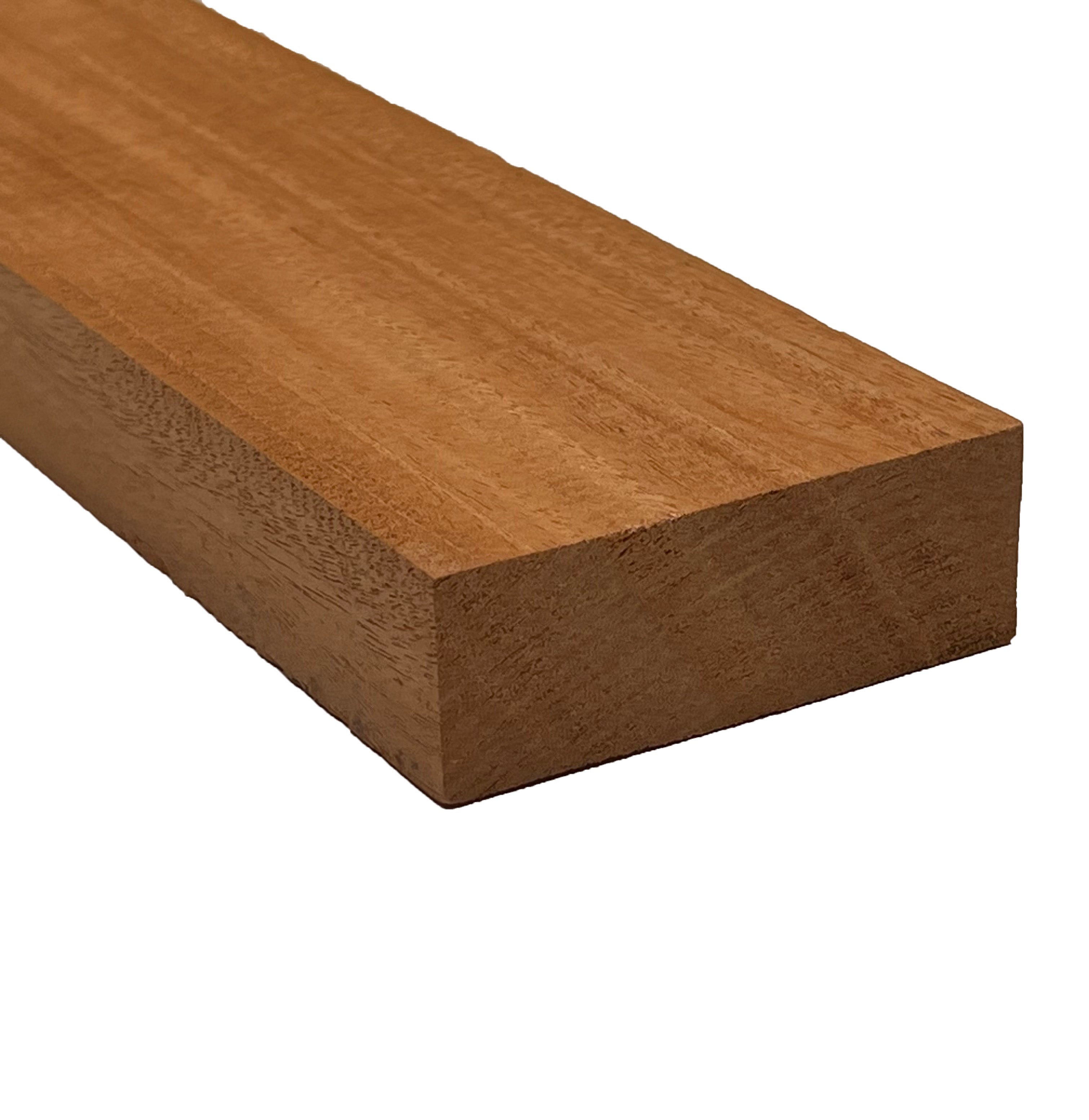Combo Pack 10, African Mahogany Guitar Neck Blanks 30” x 3” x 1” - Exotic Wood Zone - Buy online Across USA 