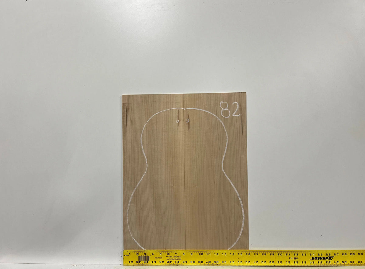 Hard Maple Classical Guitar Back and Side Sets #82 - Exotic Wood Zone - Buy online Across USA 