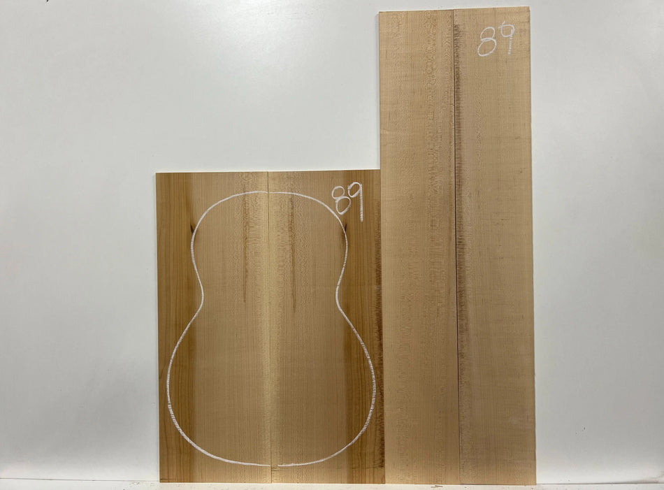 Hard Maple Classical Guitar Back and Side Sets #89 - Exotic Wood Zone - Buy online Across USA 