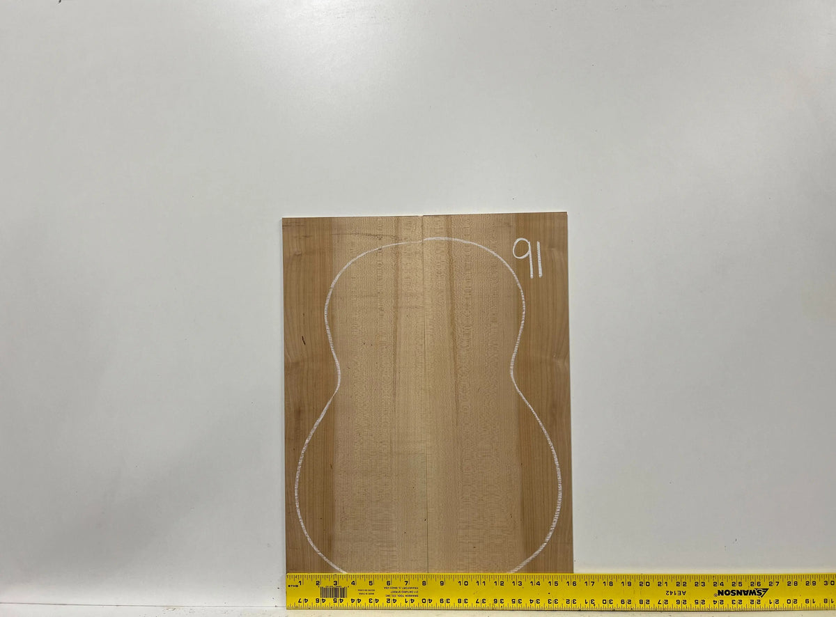 Hard Maple Classical Guitar Back and Side Sets #91 - Exotic Wood Zone - Buy online Across USA 