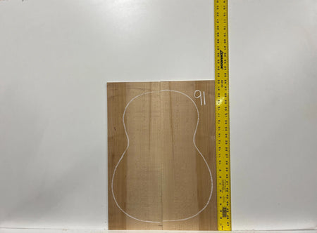 Hard Maple Classical Guitar Back and Side Sets #91 - Exotic Wood Zone - Buy online Across USA 