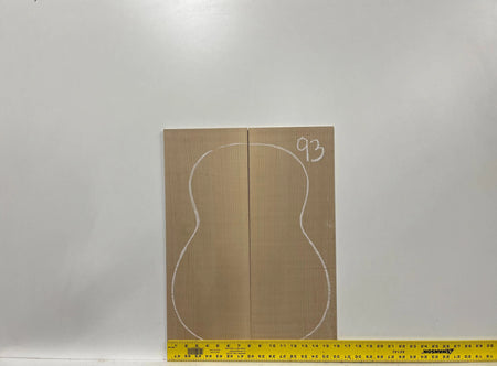 Hard Maple Classical Guitar Back and Side Sets #93 - Exotic Wood Zone - Buy online Across USA 