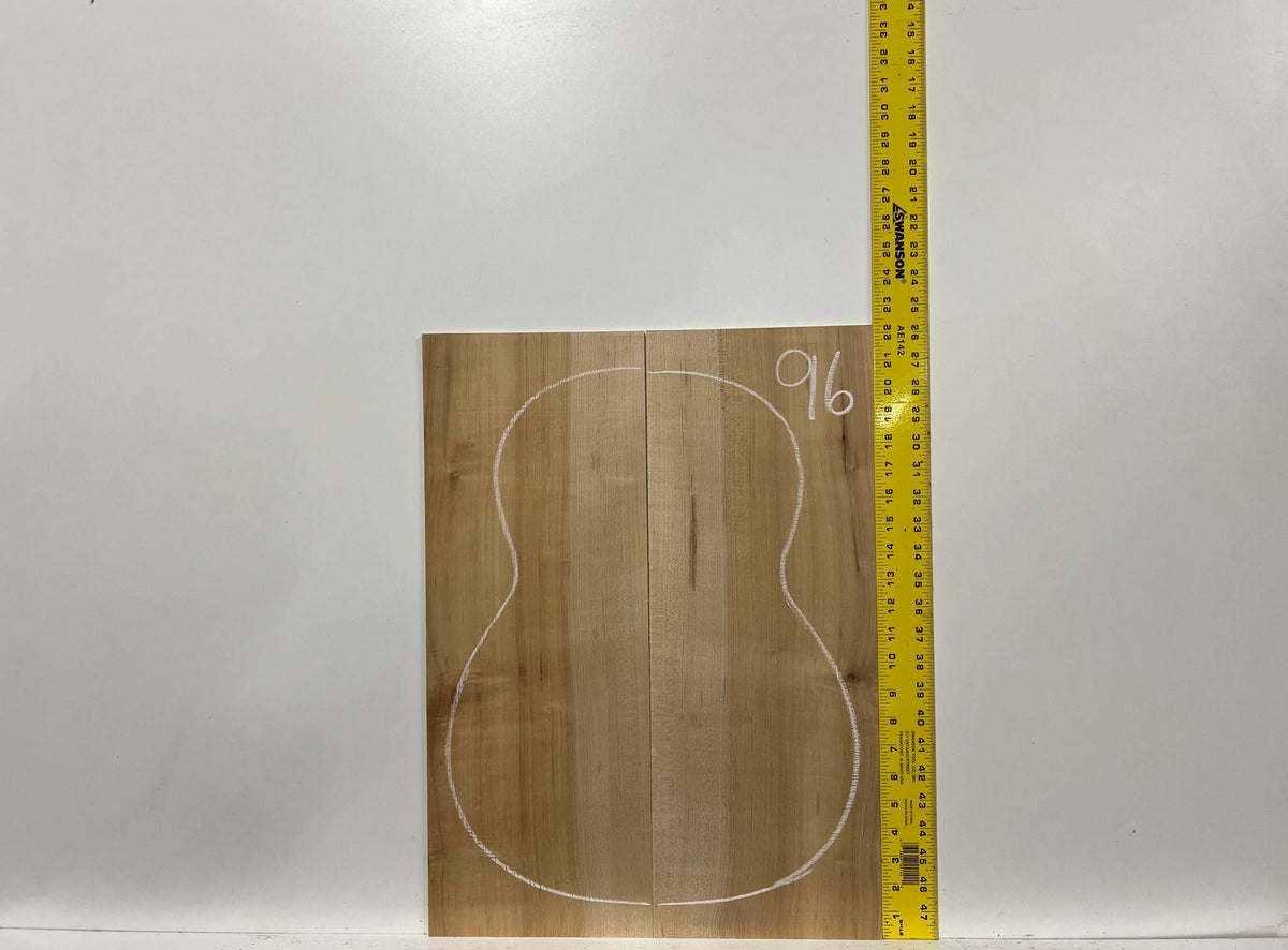 Hard Maple Classical Guitar Back and Side Sets #96 - Exotic Wood Zone - Buy online Across USA 