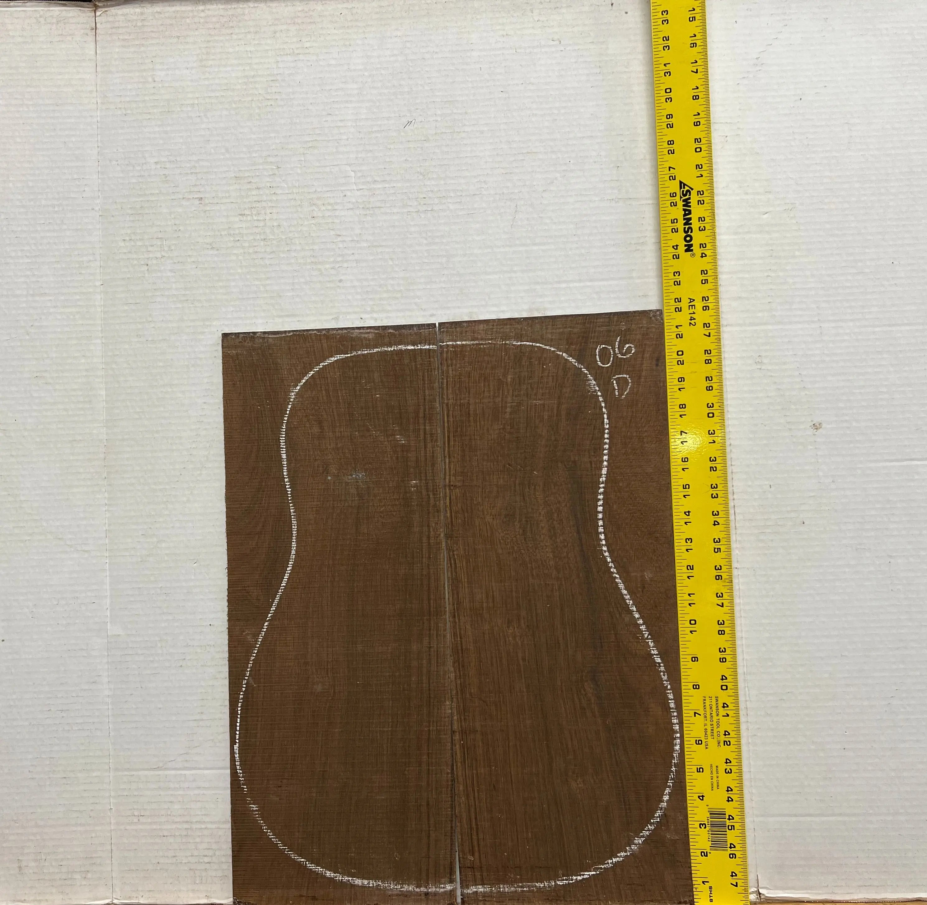 Indian Laurel Dreadnought Guitar Back and Side Set #06 - Exotic Wood Zone - Buy online Across USA 