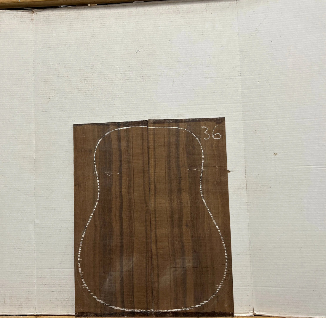 Indian Laurel Dreadnought Guitar Back and Side Set 