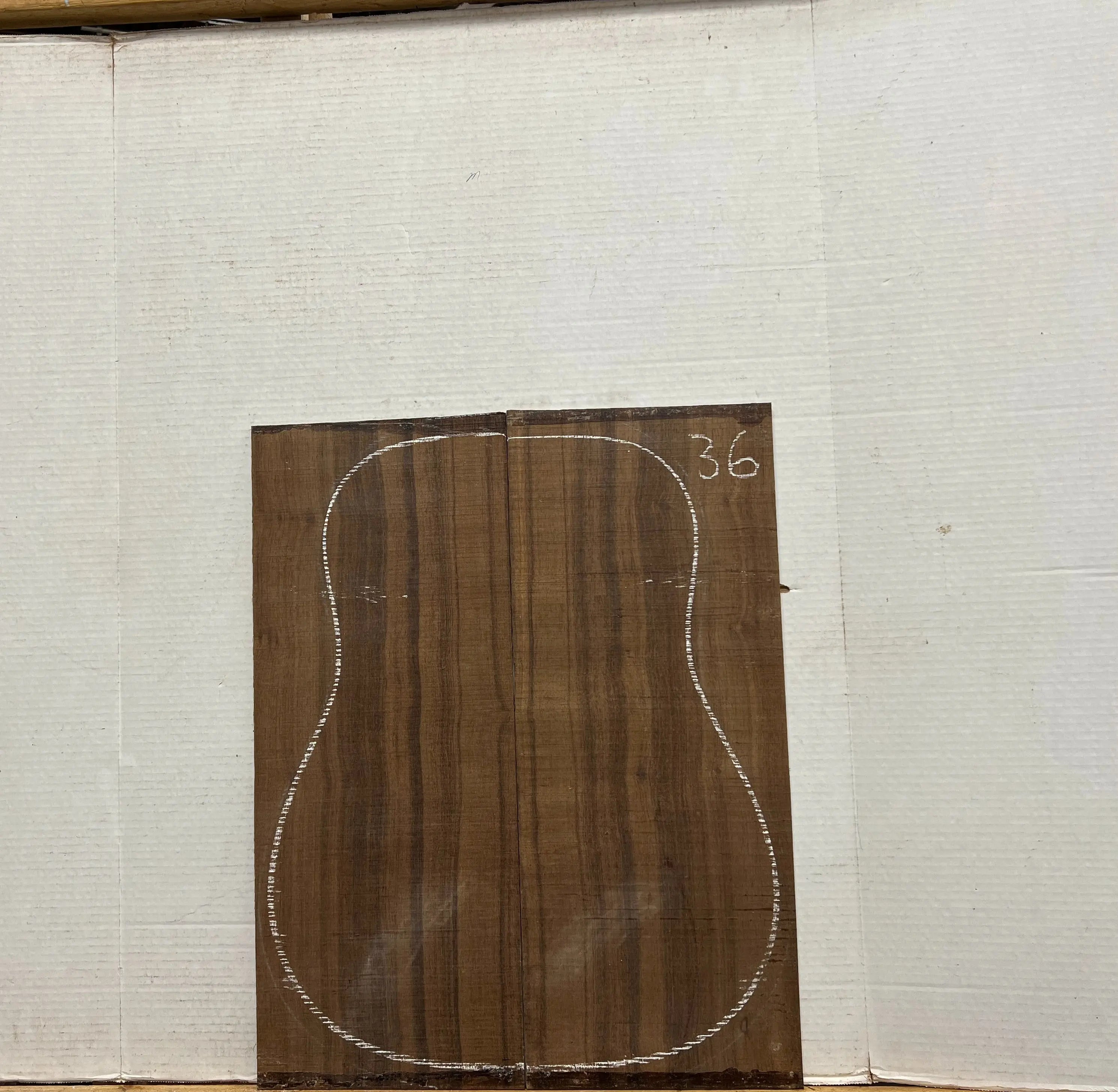 Indian Laurel Dreadnought Guitar Back and Side Set 