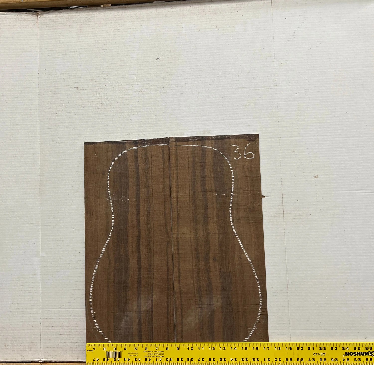 Indian Laurel Dreadnought Guitar Back and Side Set 