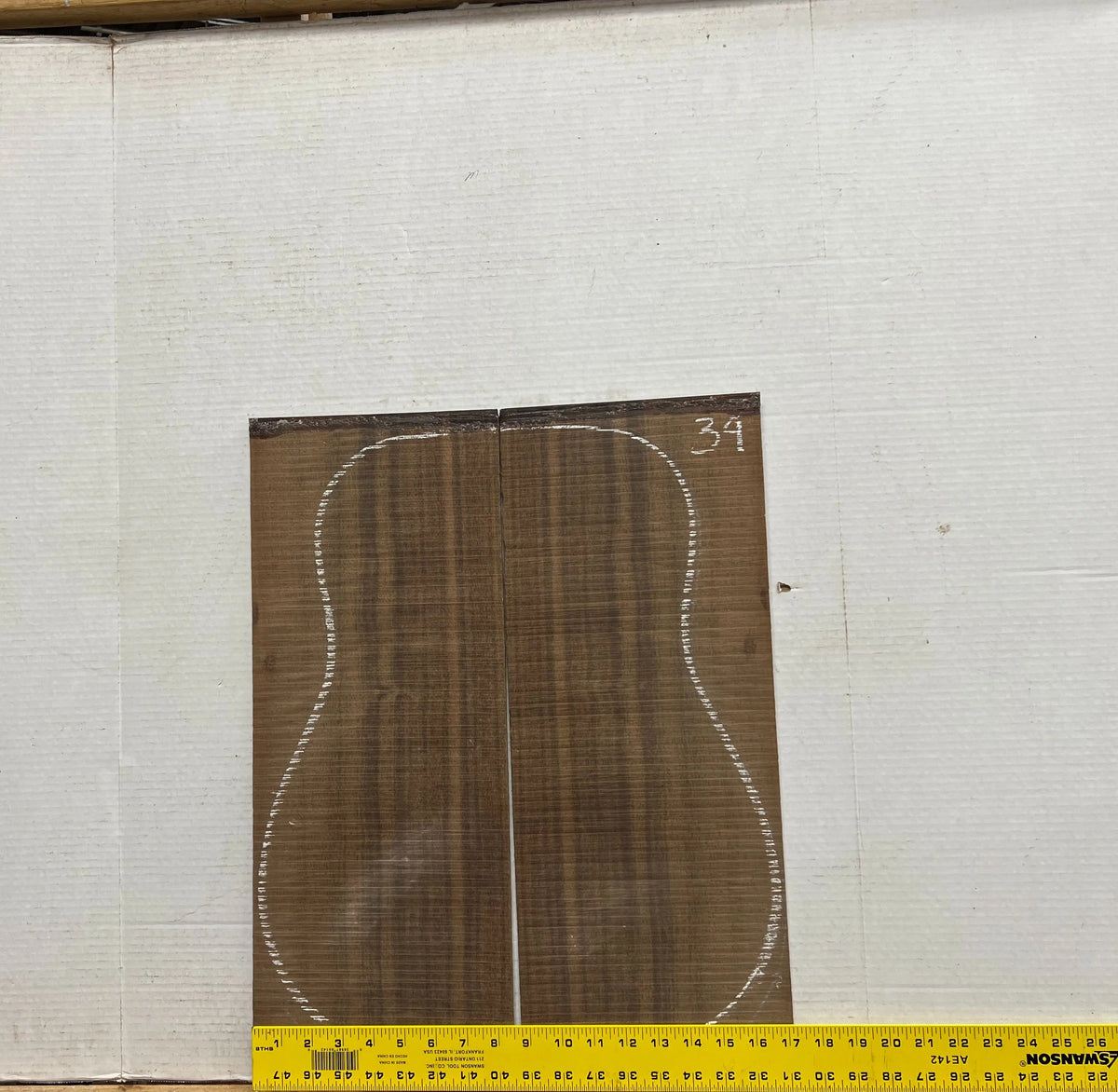 Indian Laurel Dreadnought Guitar Back and Side Set #39 - Exotic Wood Zone - Buy online Across USA 