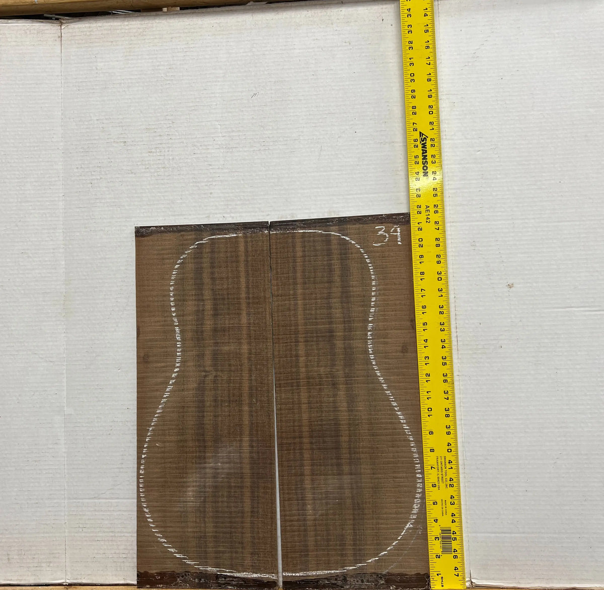 Indian Laurel Dreadnought Guitar Back and Side Set #39 - Exotic Wood Zone - Buy online Across USA 