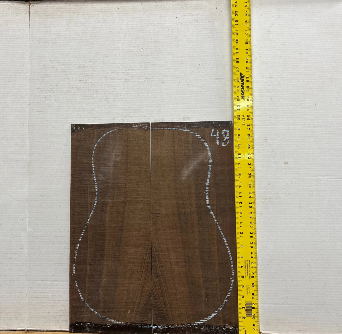 Indian Laurel Dreadnought Guitar Back and Side Set #48 - Exotic Wood Zone - Buy online Across USA 