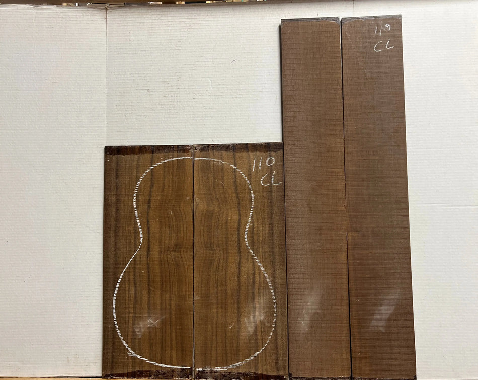 Indian Laurel Classical Guitar Back and Side Set #110 - Exotic Wood Zone - Buy online Across USA 