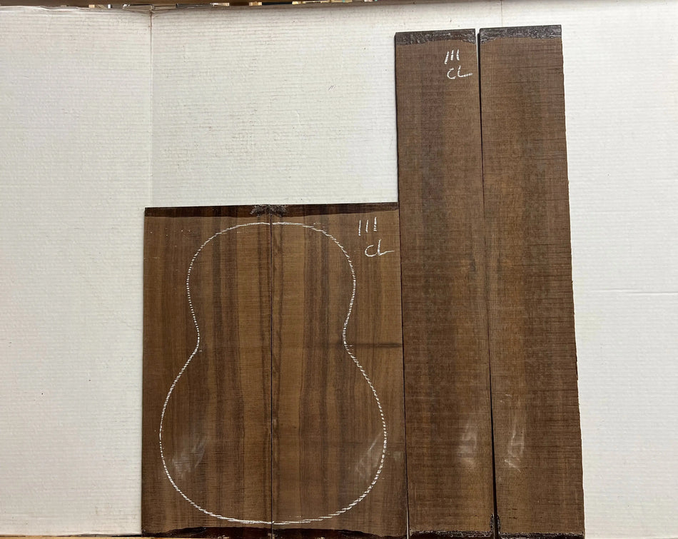 Indian Laurel Classical Guitar Back and Side Set #111 - Exotic Wood Zone - Buy online Across USA 