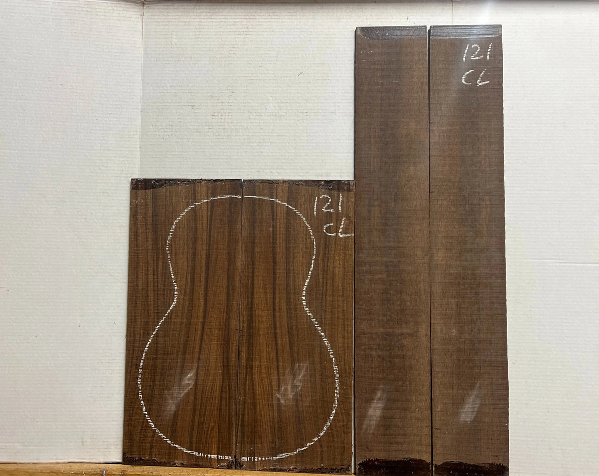 Indian Laurel Classical Guitar Back and Side Set #121 - Exotic Wood Zone - Buy online Across USA 