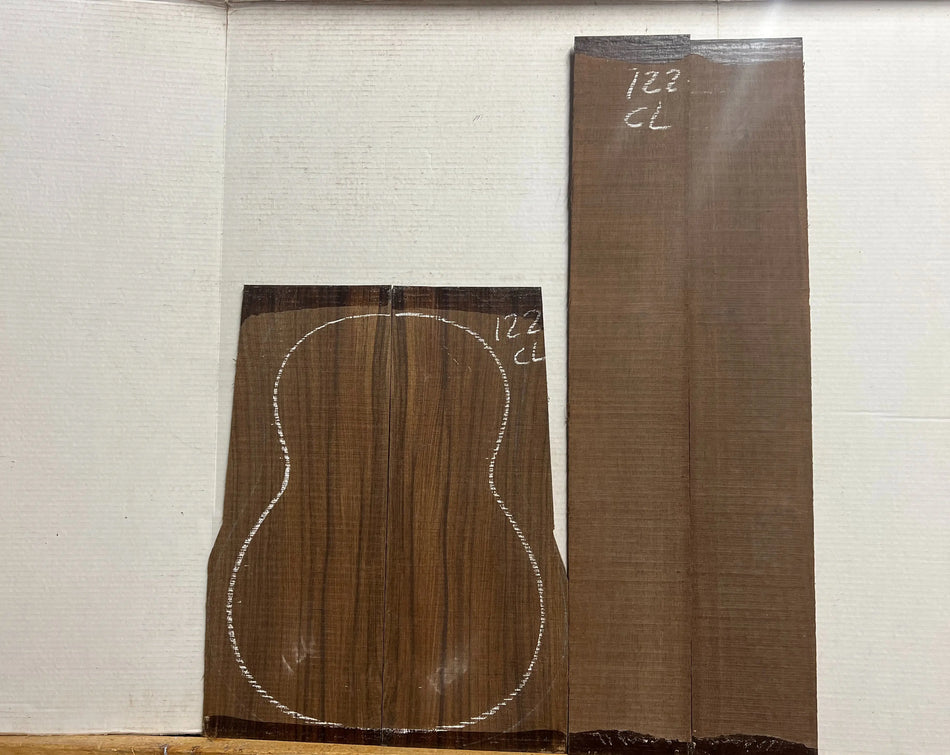 Indian Laurel Classical Guitar Back and Side Set #122 - Exotic Wood Zone - Buy online Across USA 