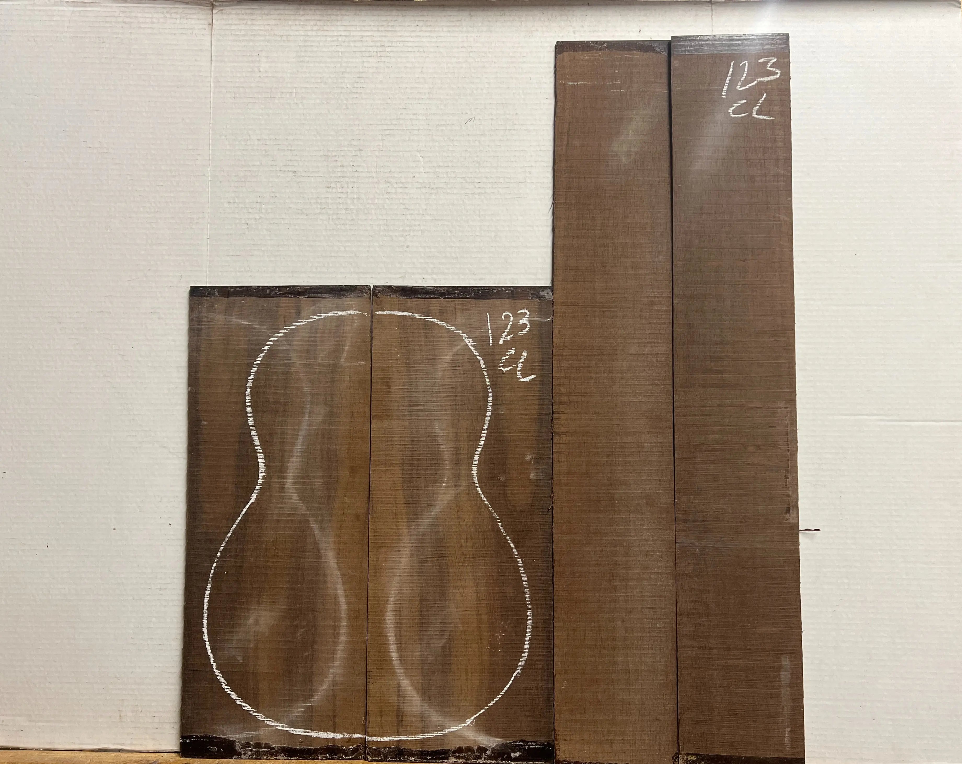 Indian Laurel Classical Guitar Back and Side Set #123 - Exotic Wood Zone - Buy online Across USA 