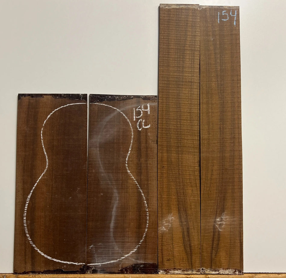 Indian Laurel Classical Guitar Back and Side Set #154 - Exotic Wood Zone - Buy online Across USA 