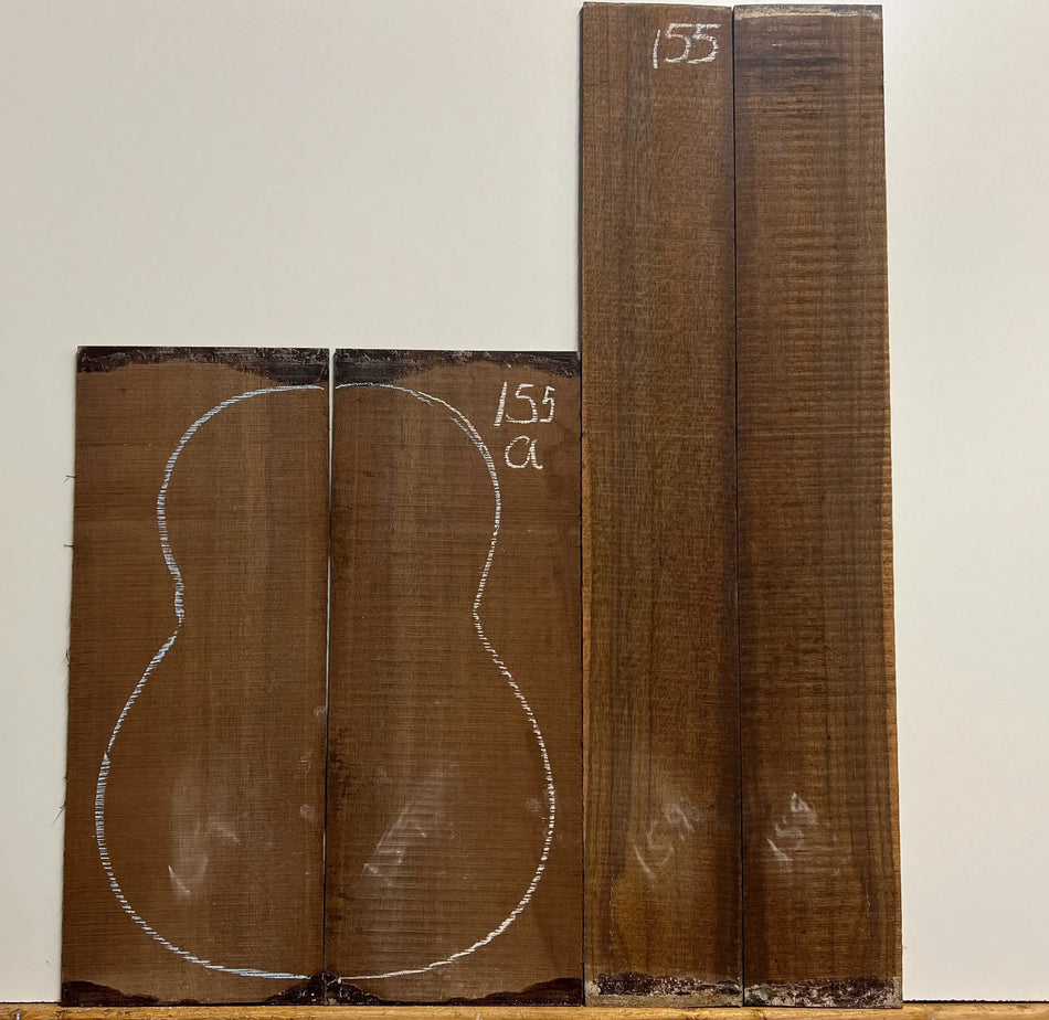 Indian Laurel Classical Guitar Back and Side Set #155 - Exotic Wood Zone - Buy online Across USA 