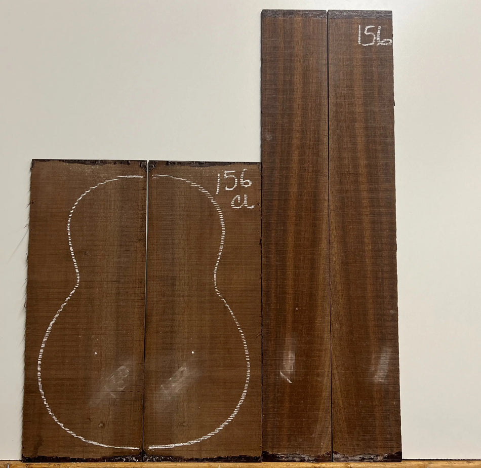 Indian Laurel Classical Guitar Back and Side Set #156 - Exotic Wood Zone - Buy online Across USA 