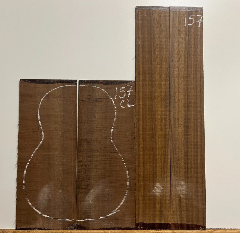 Indian Laurel Classical Guitar Back and Side Set #157 - Exotic Wood Zone - Buy online Across USA 