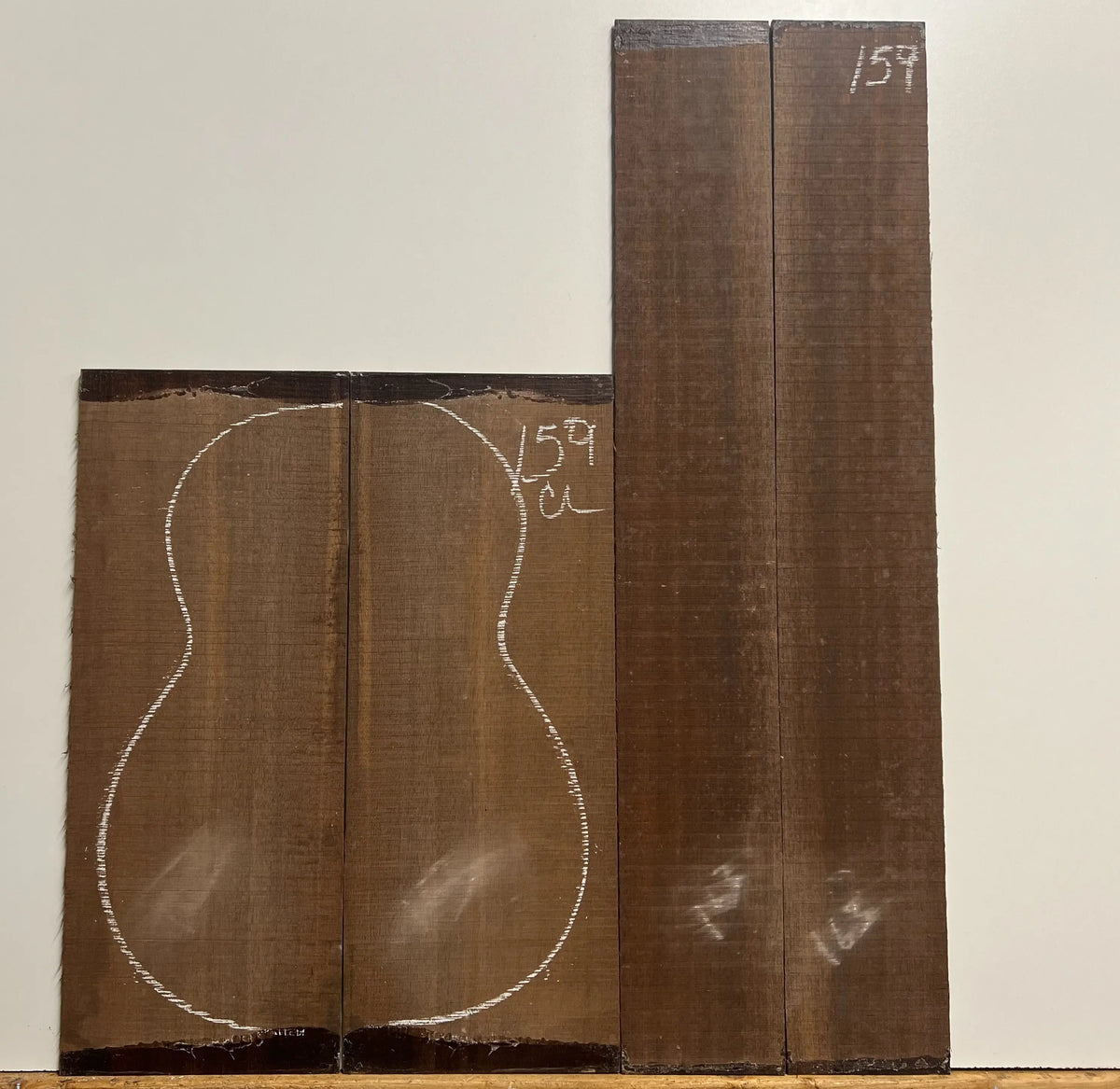 Indian Laurel Classical Guitar Back and Side Set #159 - Exotic Wood Zone - Buy online Across USA 