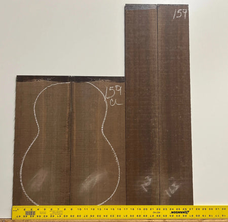 Indian Laurel Classical Guitar Back and Side Set #159 - Exotic Wood Zone - Buy online Across USA 